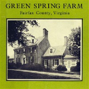 [Gutenberg 33272] • Green Spring Farm, Fairfax County, Virginia